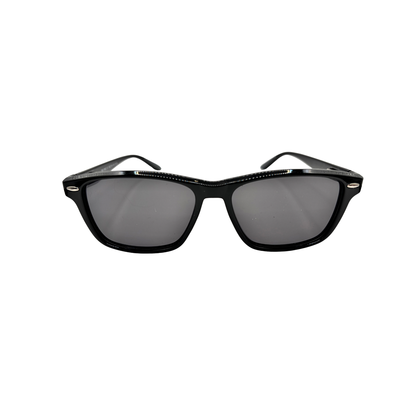 I SKI Classic Square Polarized Sunglasses – Black / Smoke