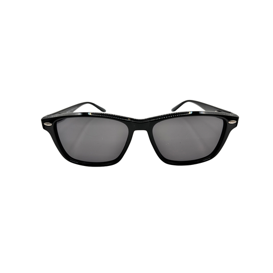 I SKI Classic Square Polarized Sunglasses – Black / Smoke