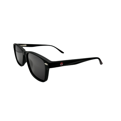 I SKI Classic Square Polarized Sunglasses – Matte Black / Smoke