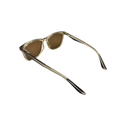 I SKI Classic Square Polarized Sunglasses – Light Tea / Tea