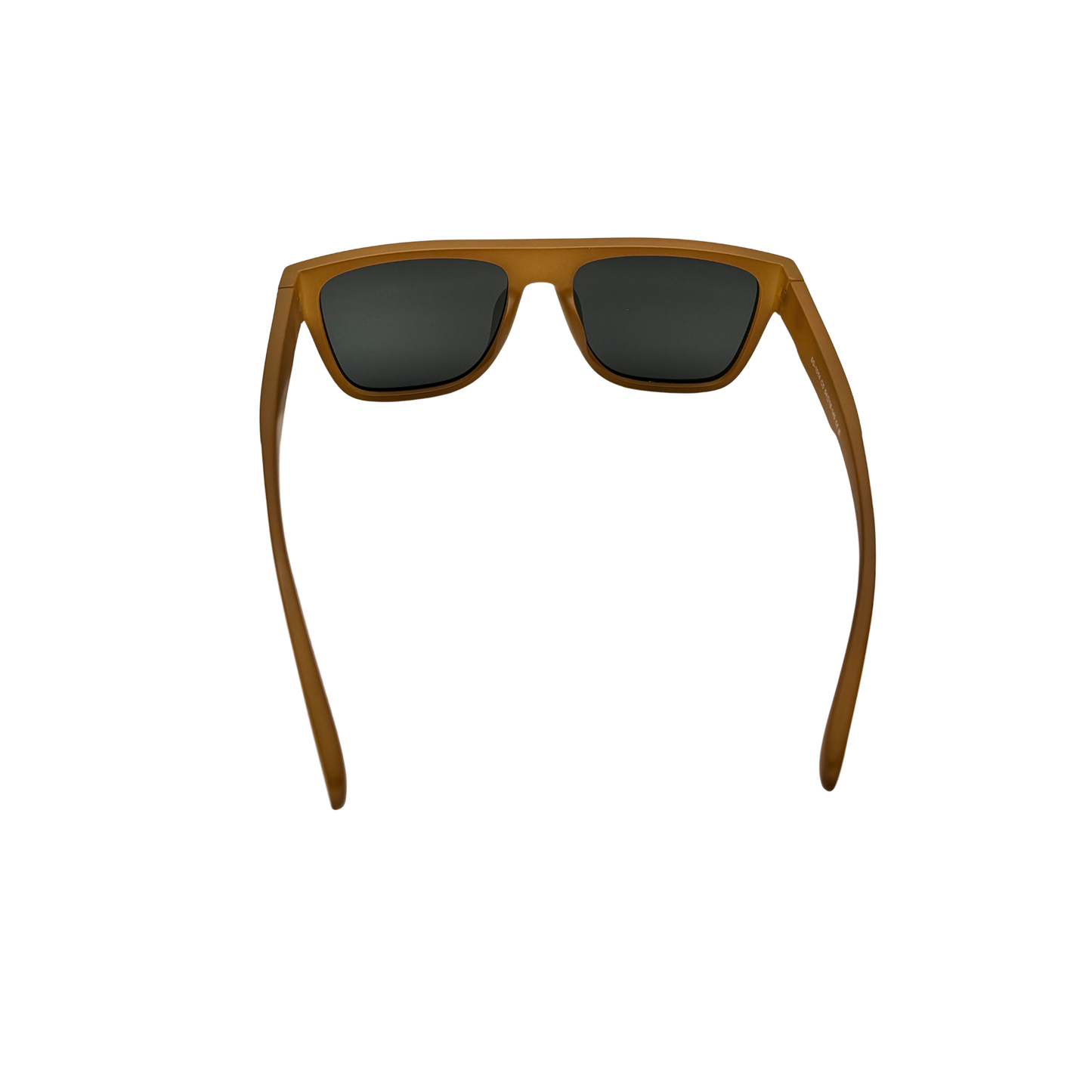I SKI Summit Flat-Top Polarized Sunglasses – Matte Sandstone / Smoke